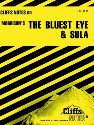 cover image of CliffsNotes on Morrison's the Bluest Eye & Sula